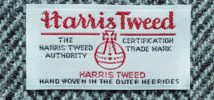 Etikett Harris Tweed